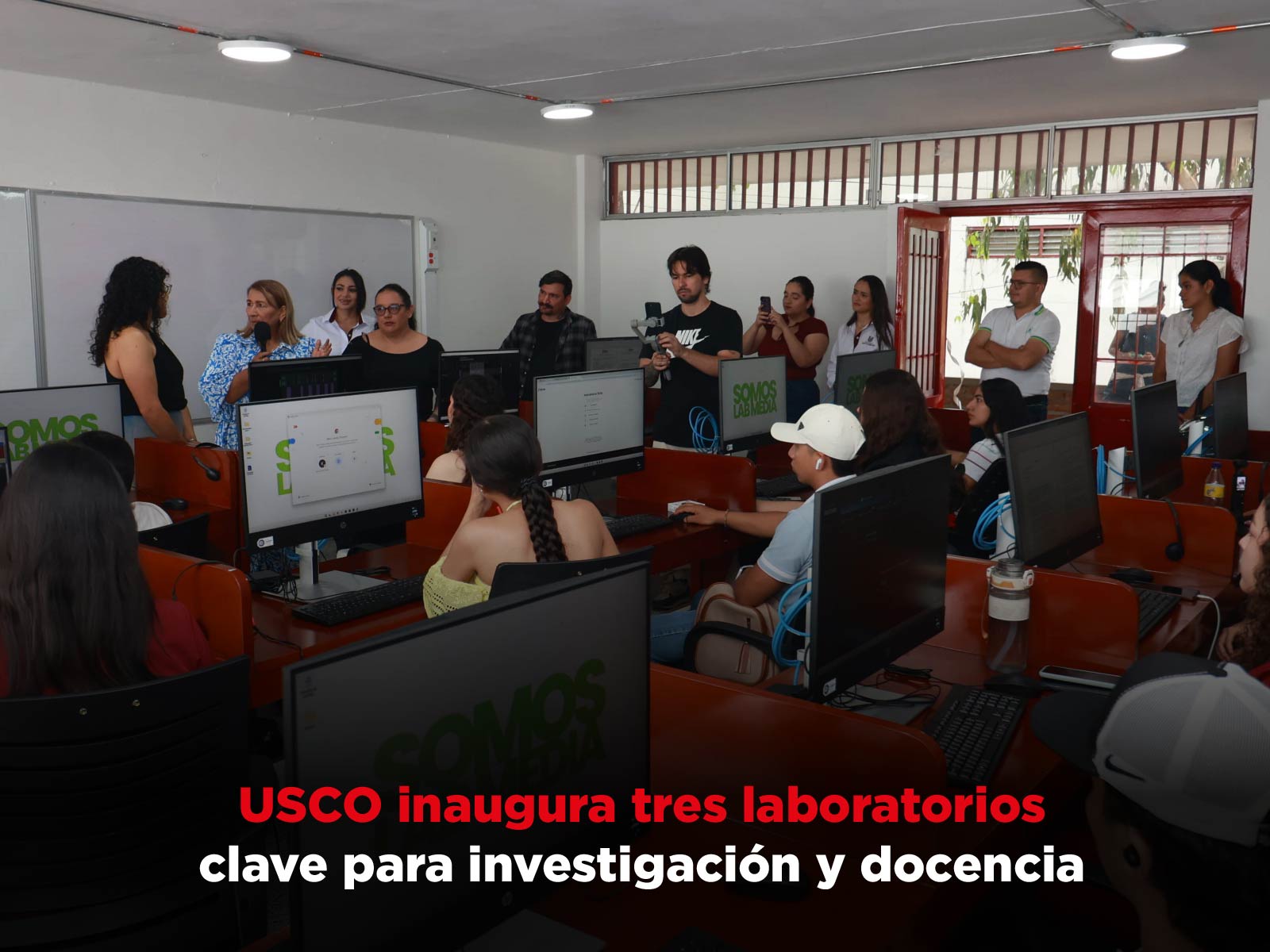 USCO inaugura tres laboratorios clave para investigación y docencia