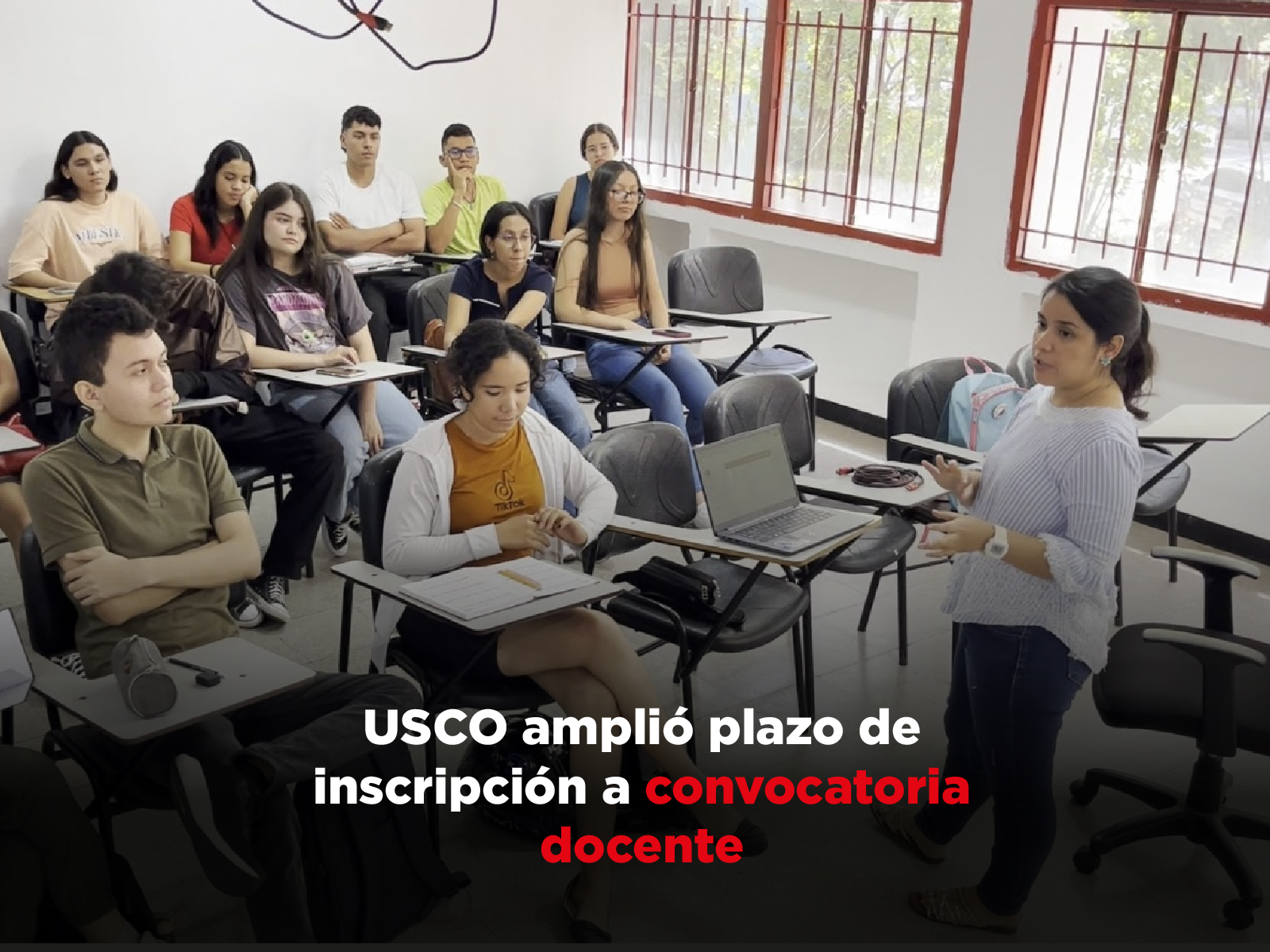 USCO amplió plazo de inscripción a convocatoria docente